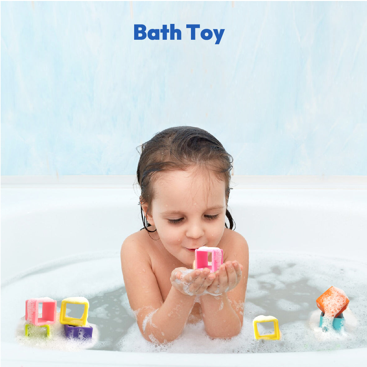Soft Silicone Cube-the-Builder