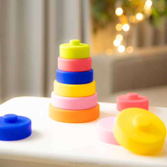 Soft Silicone Ring Stacker