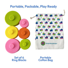 Soft Silicone Ring Stacker