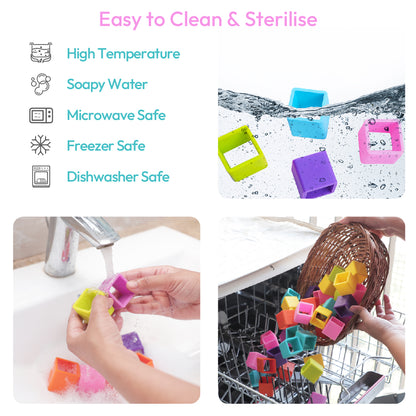 Soft Silicone Cube-the-Builder
