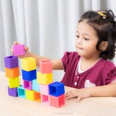 Soft Silicone Cube-the-Builder